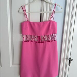 Alexis Pink Mini Dress